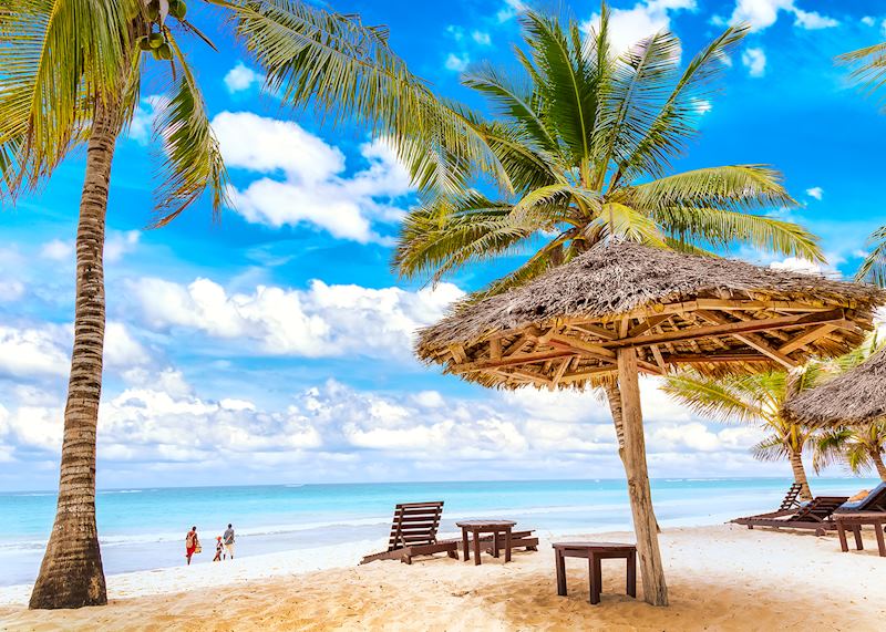 Diani Beach, south of Mombasa