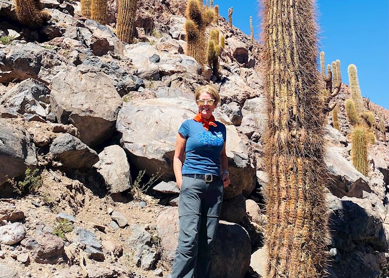 Annie in the Atacama Desert