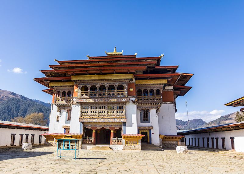 Gangtey Monastery, Phobjikha Valley, Bhutan