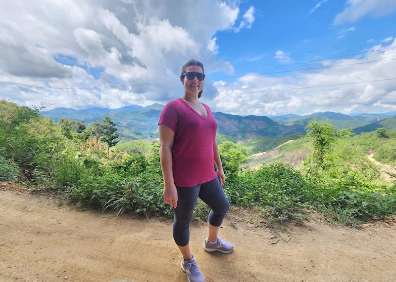 Mary in the hills around Muang La