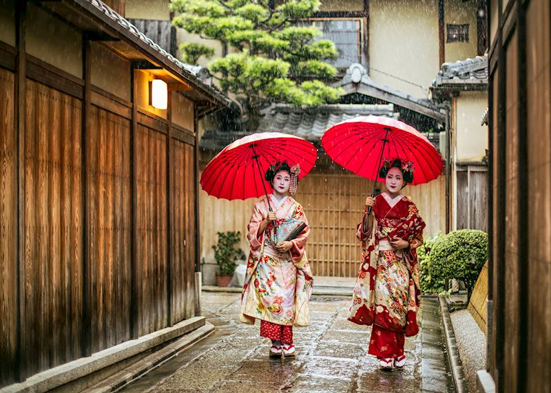 Geishas in Kyoto