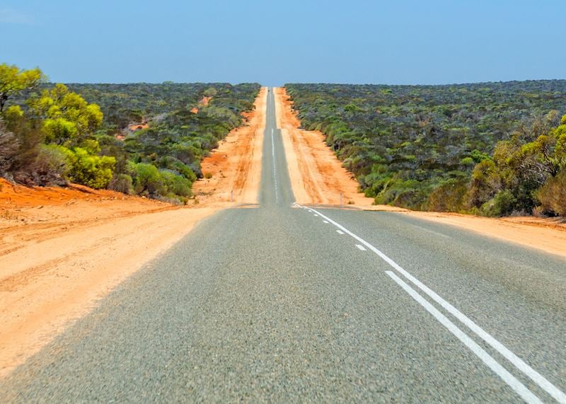 Highway along the Coral Coast