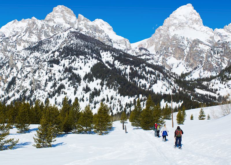 Snowshoeing in Grand Teton National Park