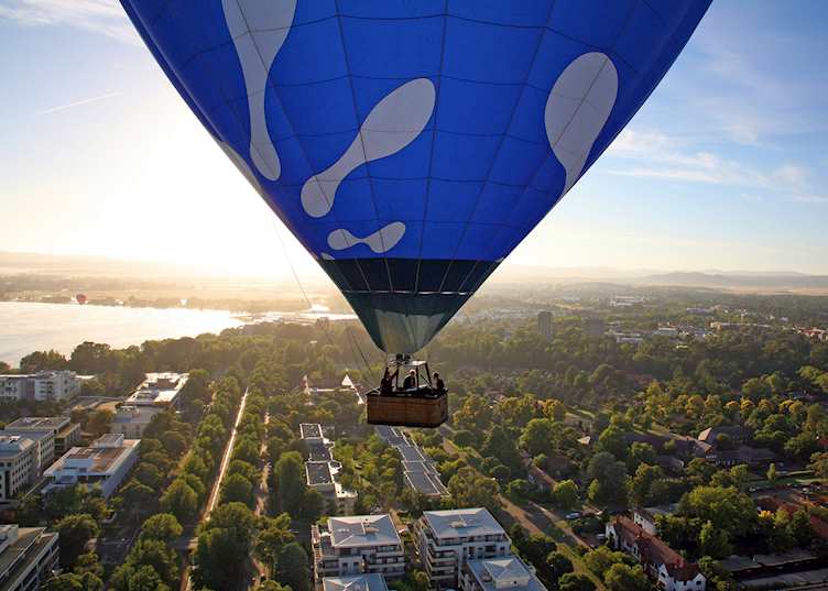 Balloon over Canberra, Australian Capital Territory
