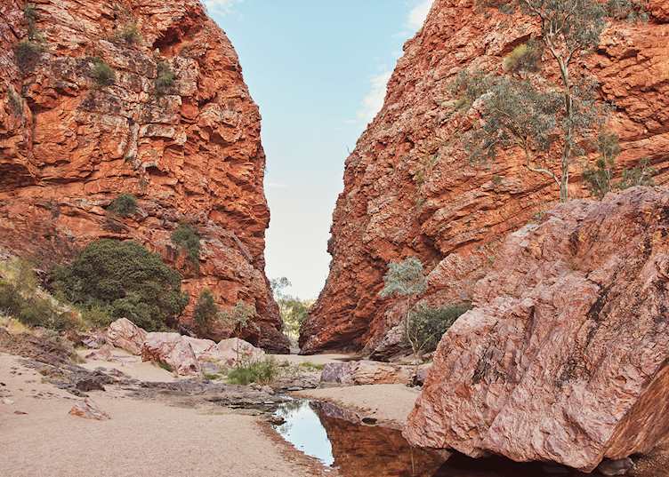 Escarpment rock at Simpsons-Gap