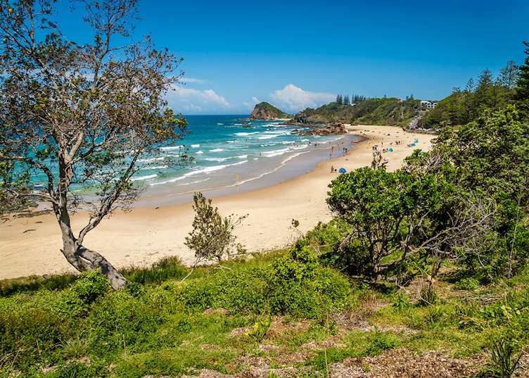 Flynns Beach in Port Macquarie