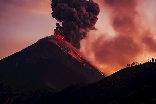 Fuego, Guatemala, by Robert Berini
