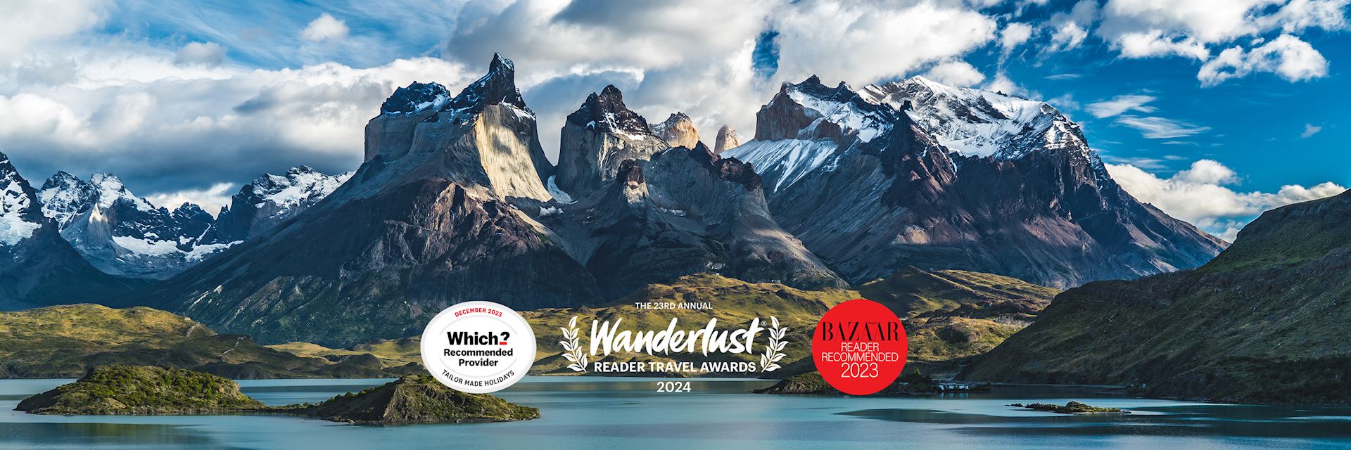 Audley Which? Harper's Bazaar, and Wanderlust award winners