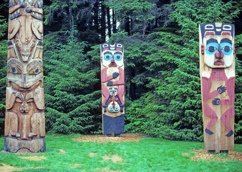Totem poles, Sitka