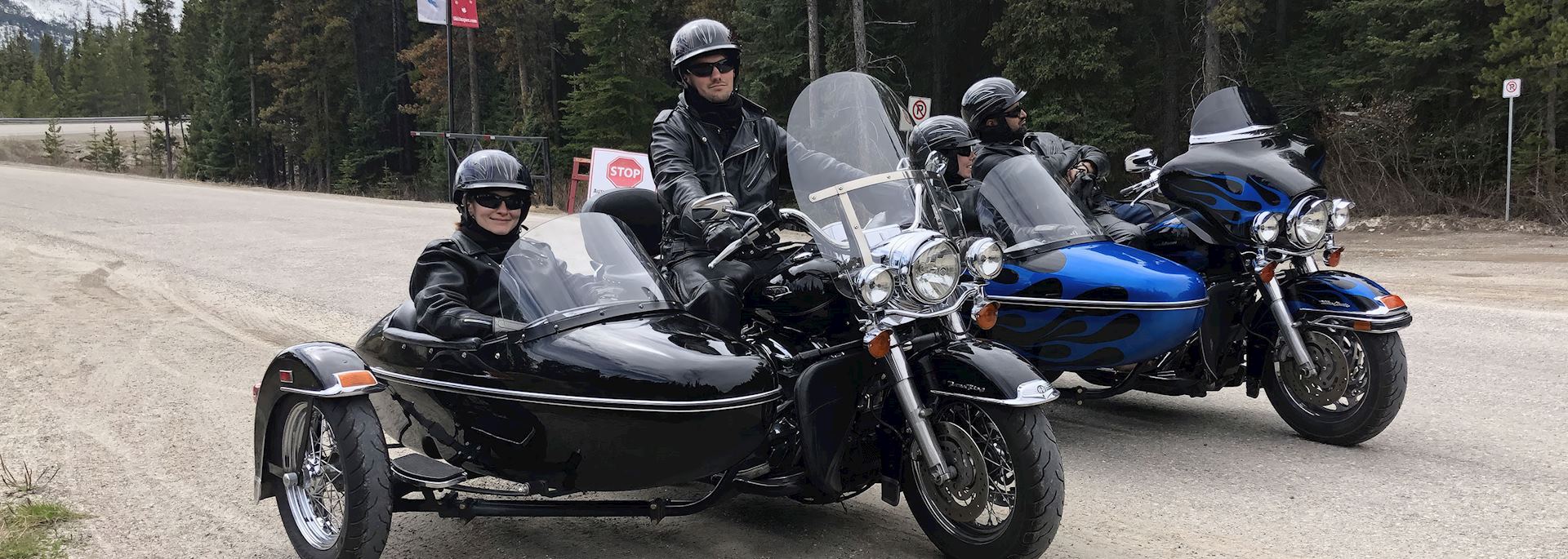 Jasper National Park motorcycle tour, Alberta
