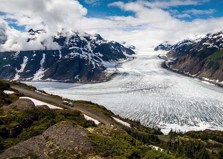 Glacier near Stewart, BC