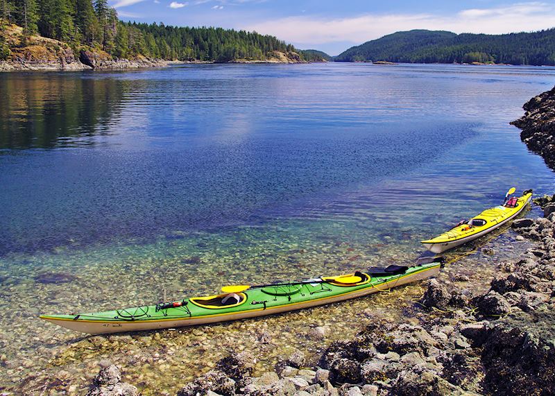 Kayaking, Desolation Sound, British Columbia