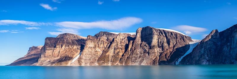Baffin Island as seen on route through the Northwest Passage