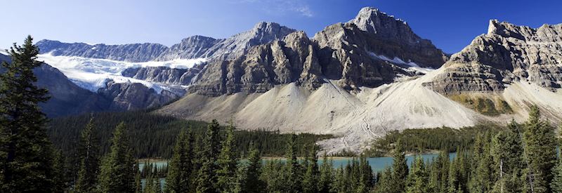 Bow Summit and glacier, Banff National Park
