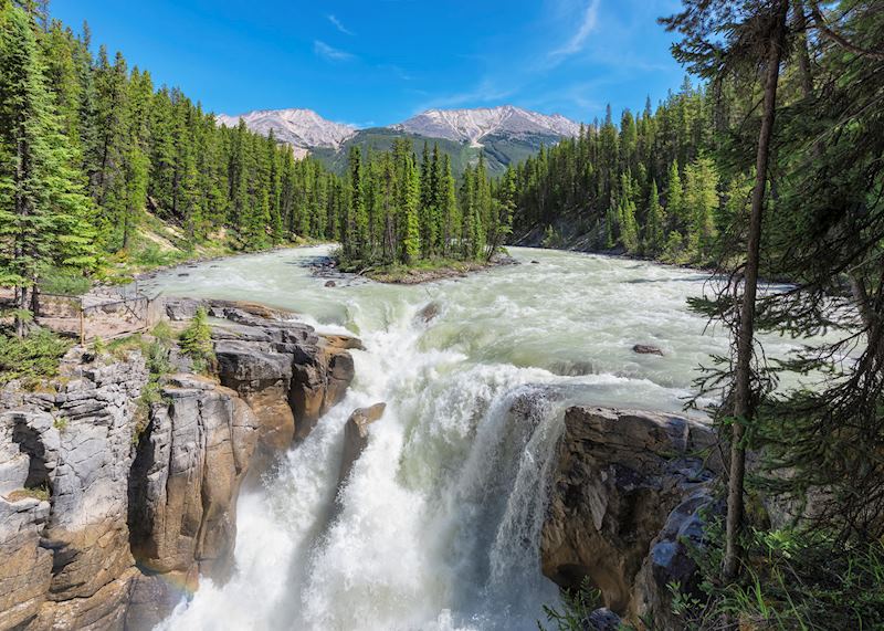 Upper Sunwapta Falls, Jasper National Park