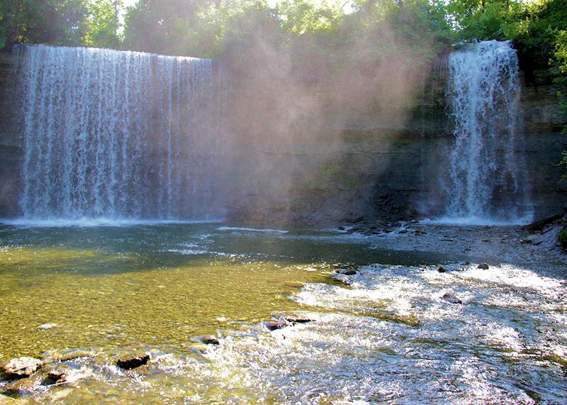 Bridal Veil Falls, Manitoulin Island
