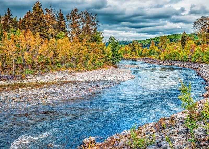 Petit Saguenay River in the province of Québec