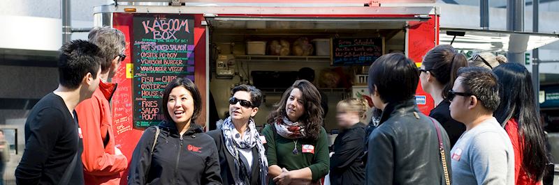 Food truck tour in Vancouver