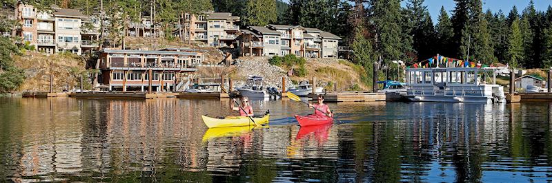 Kayaking at Painted Boat Resort Spa and Marina