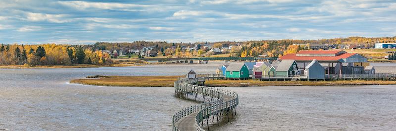 The town of Grand-Bouctouche, New Brunswick