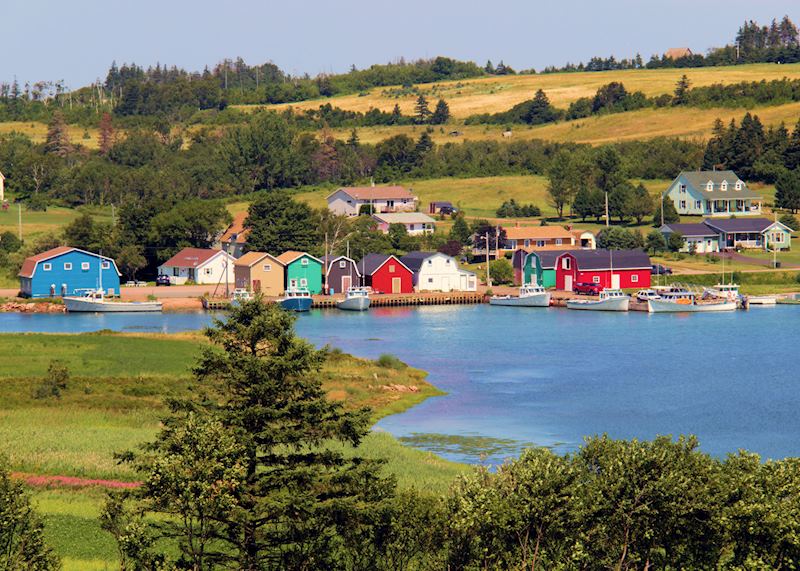 Fishing village, Prince Edward Island