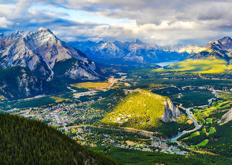 View from Sulphur Mountain, Banff National Park