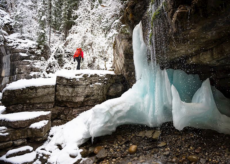 Ice walk, Maligne Canyon