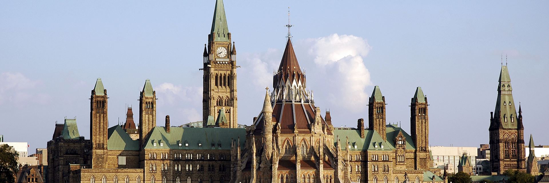 Parliament Hill in Ottawa, Ontario, Canada