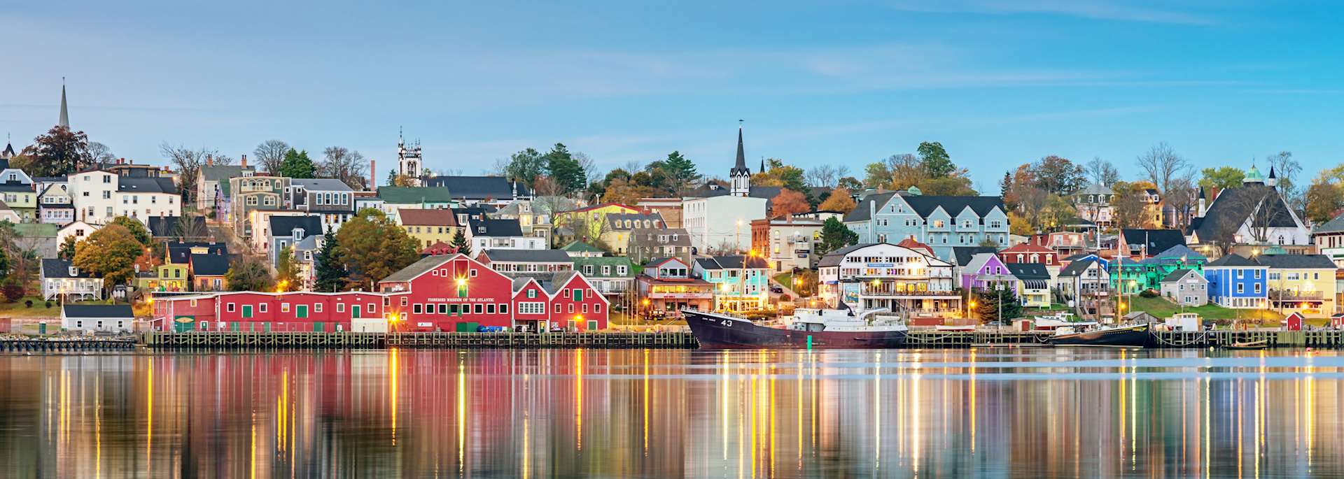 Lunenburg harbour, Nova Scotia