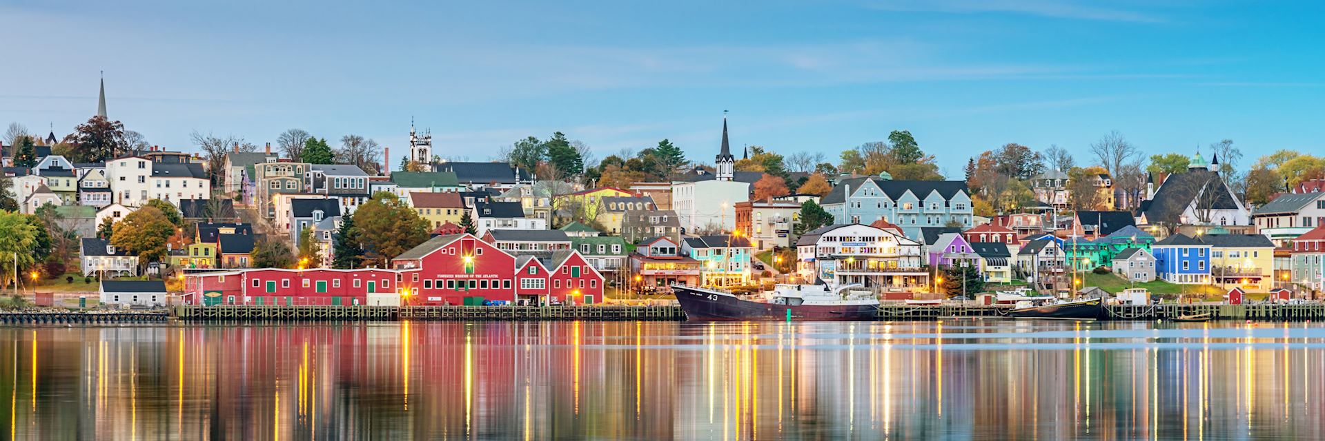 Lunenburg harbour, Nova Scotia