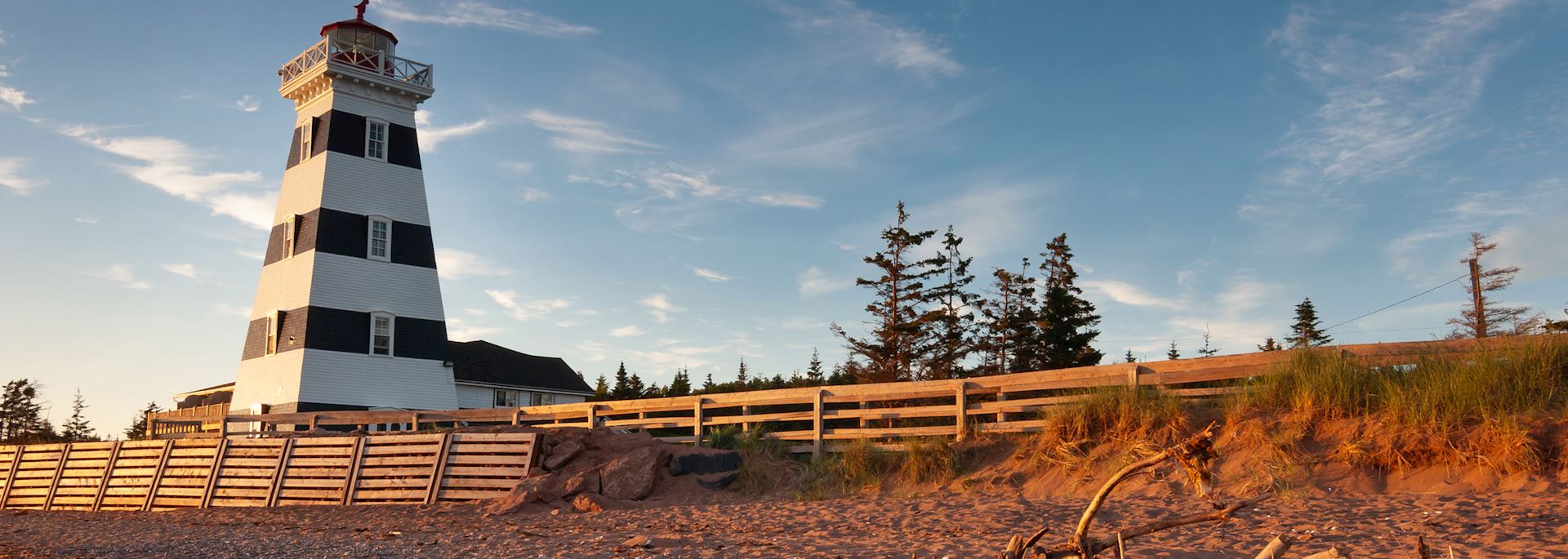 Lighthouse at West Point, Prince Edward Island