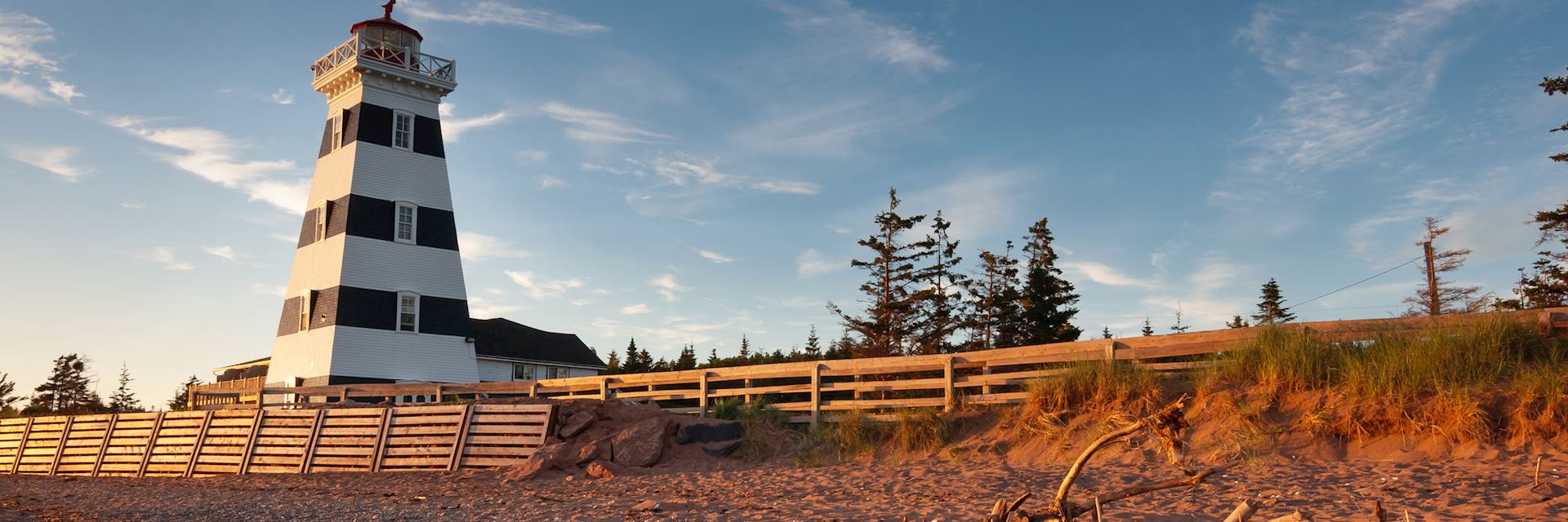 Lighthouse at West Point, Prince Edward Island