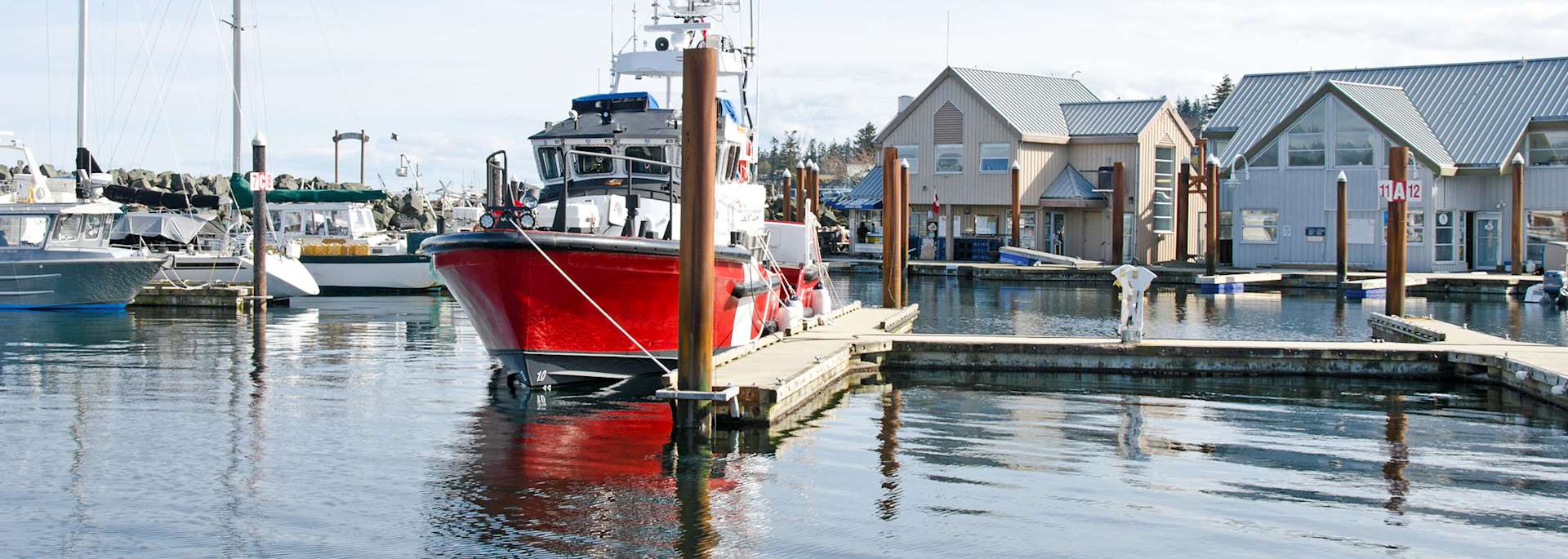Campbell River marina