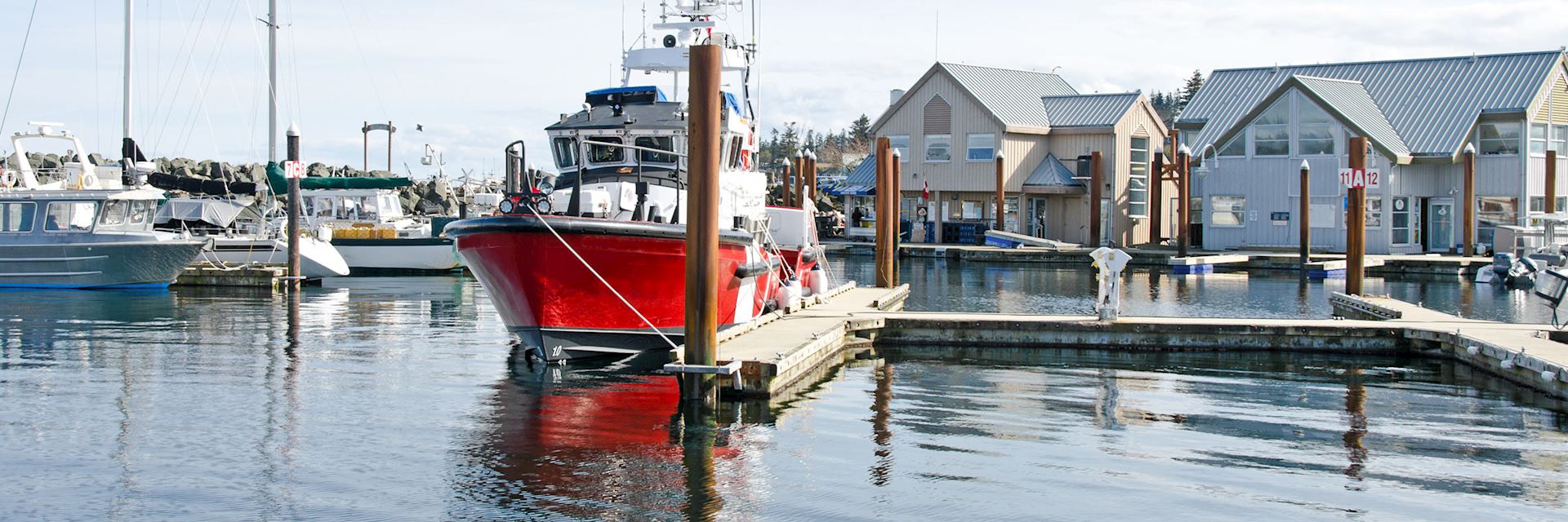 Campbell River marina