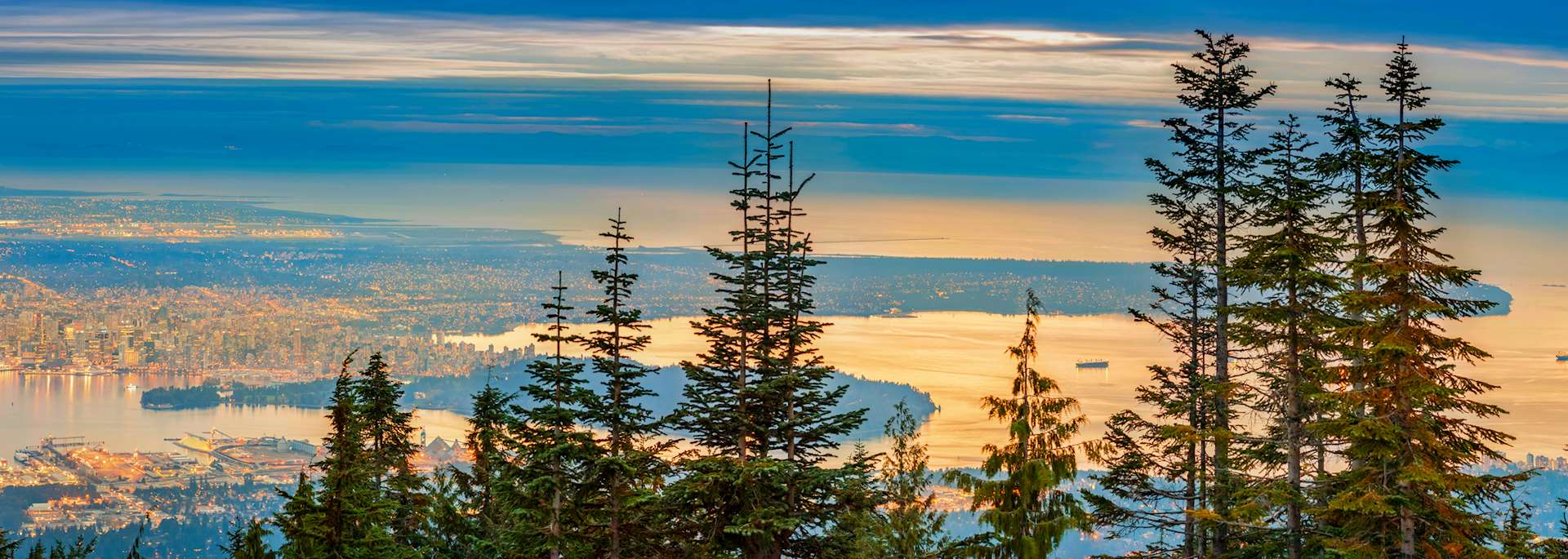 Vancouver viewed from Grouse Mountain