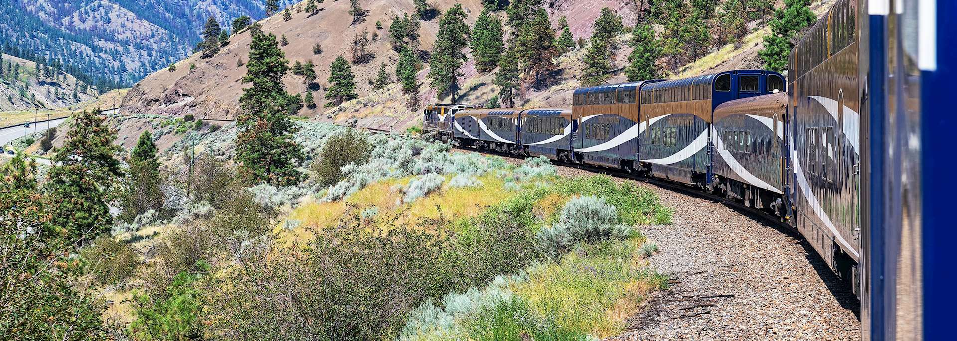 The Rocky Mountaineer train