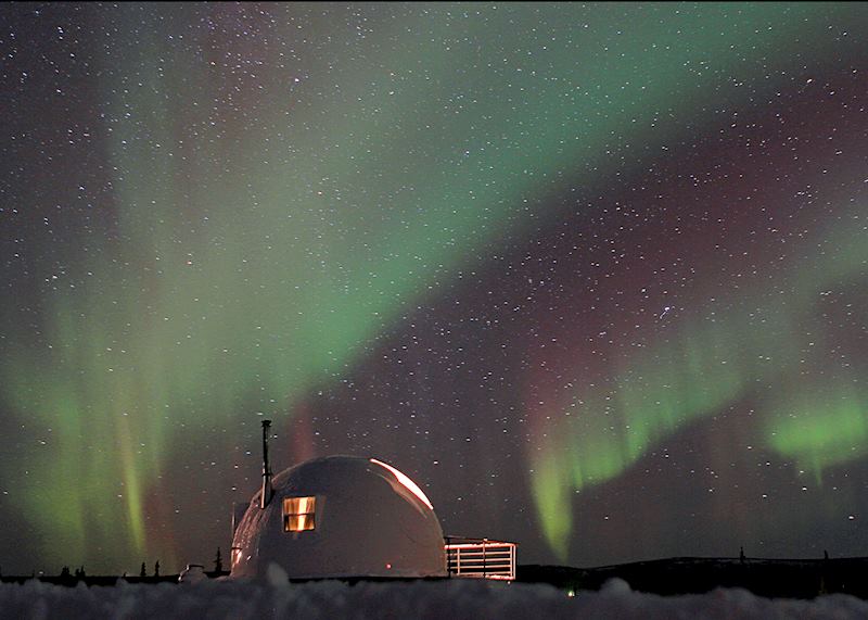 Borealis Basecamp, outside Fairbanks, Alaska