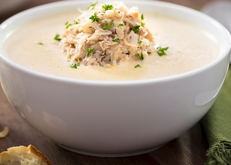 She-crab soup, South Carolina