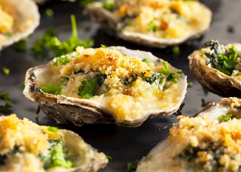 Oysters Rockefeller