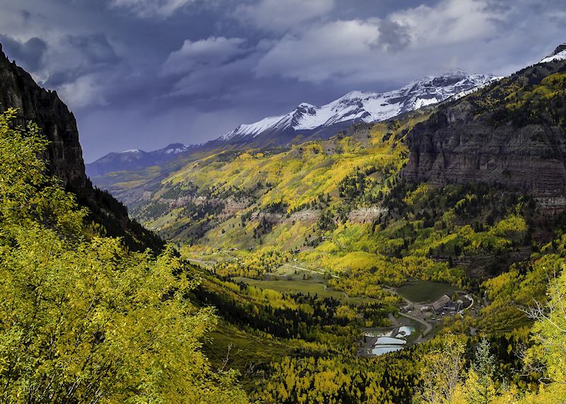 Telluride near the San Juan Mountains