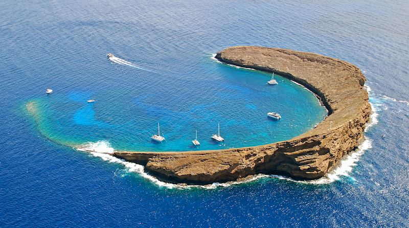 Molokini crater