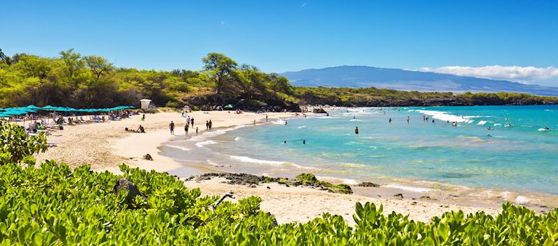 Hapuna Beach on the island of Hawaiʻi