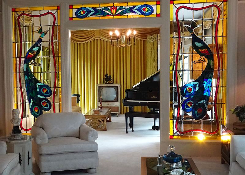 Inside Graceland, Memphis