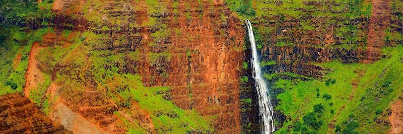 Waimea Canyon is known as the Grand Canyon of the Pacific