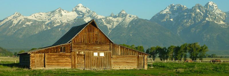 Take a guided tour of Mormon Row