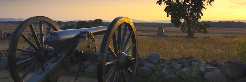 The battlefield of Gettysburg