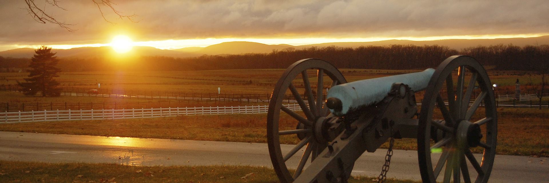The battlefield of Gettysburg
