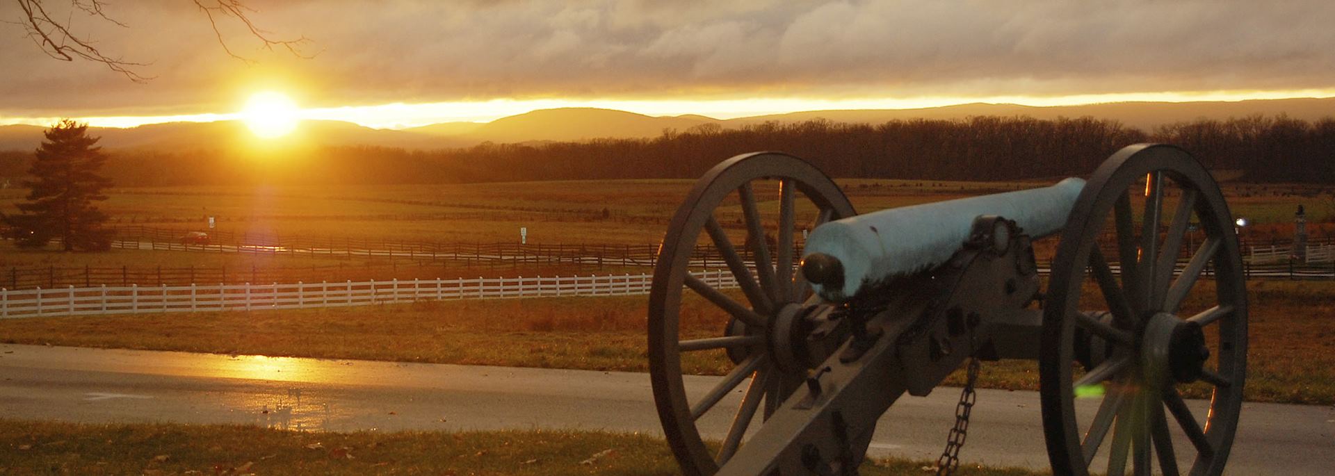 The battlefield of Gettysburg