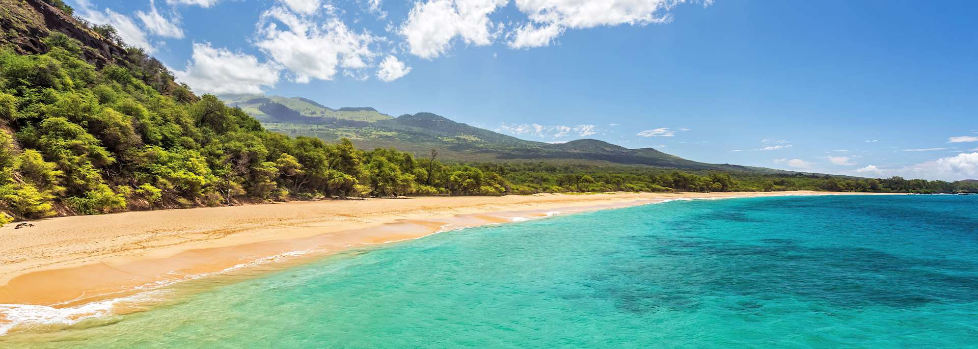 Sandy beach on Maui