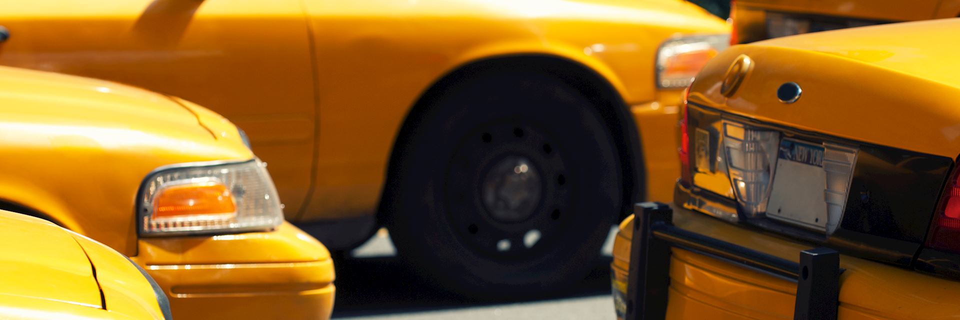 Yellow taxis, New York